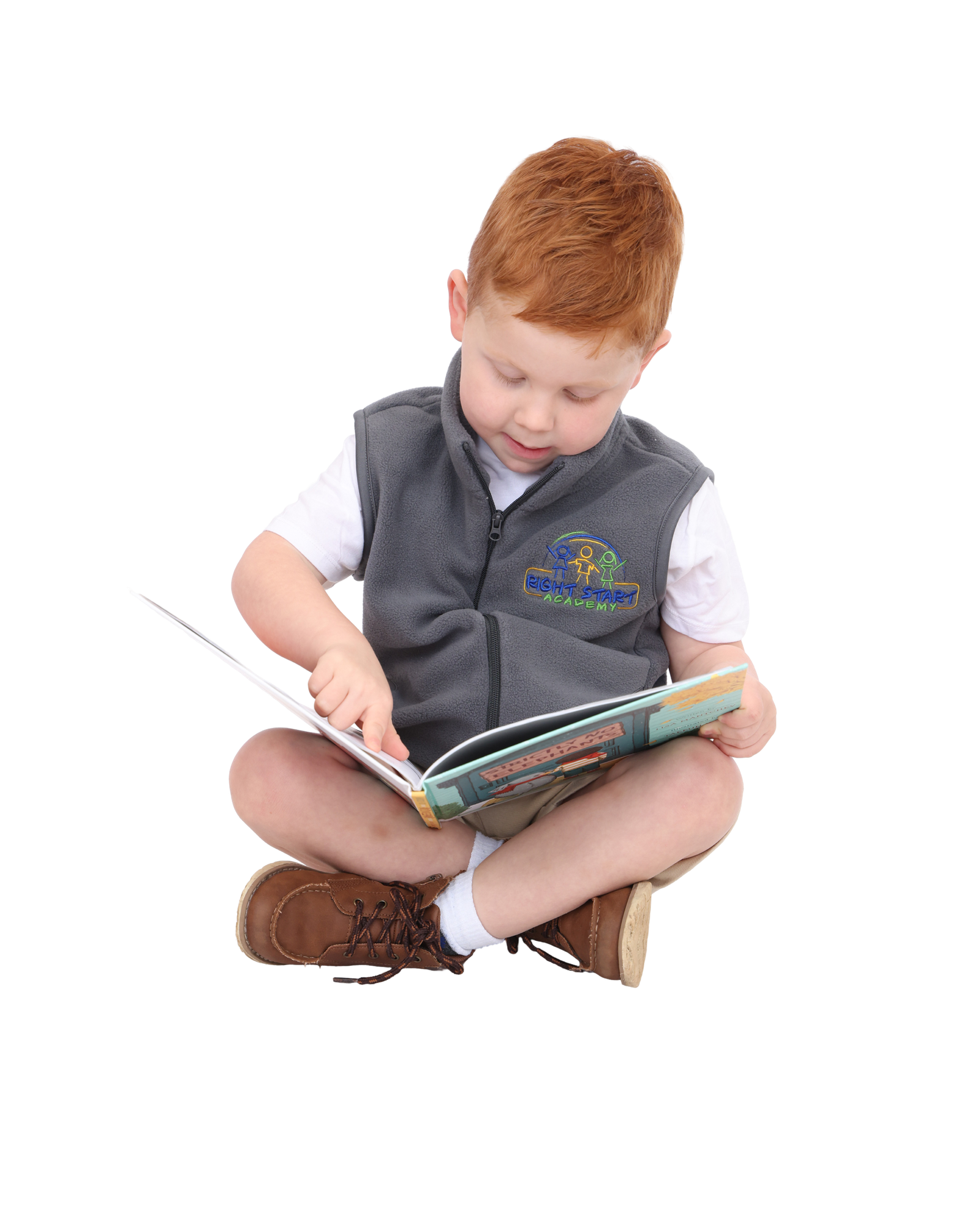 Right Start Academy Fleece Vest - Image 3